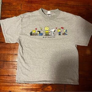 Vintage peanuts valentines shirt